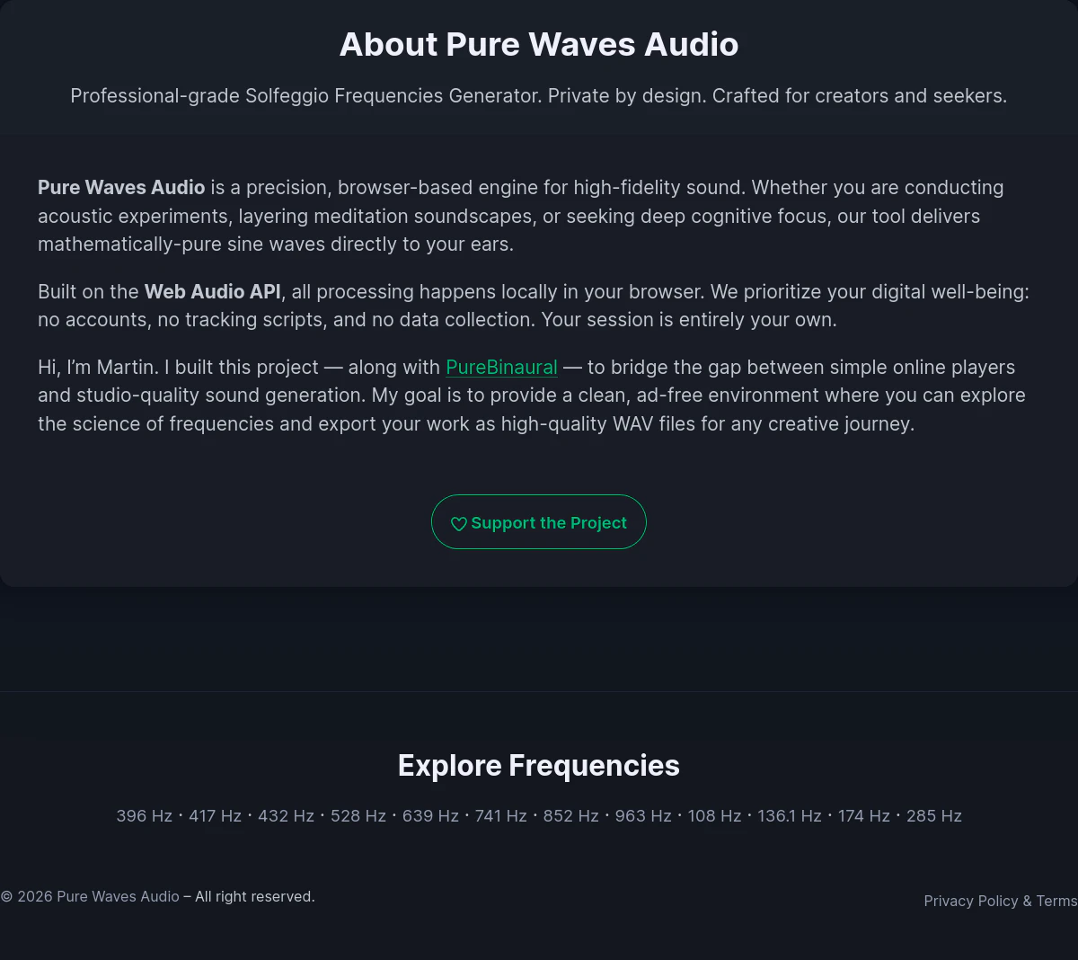Pure Waves Audio screenshot 5