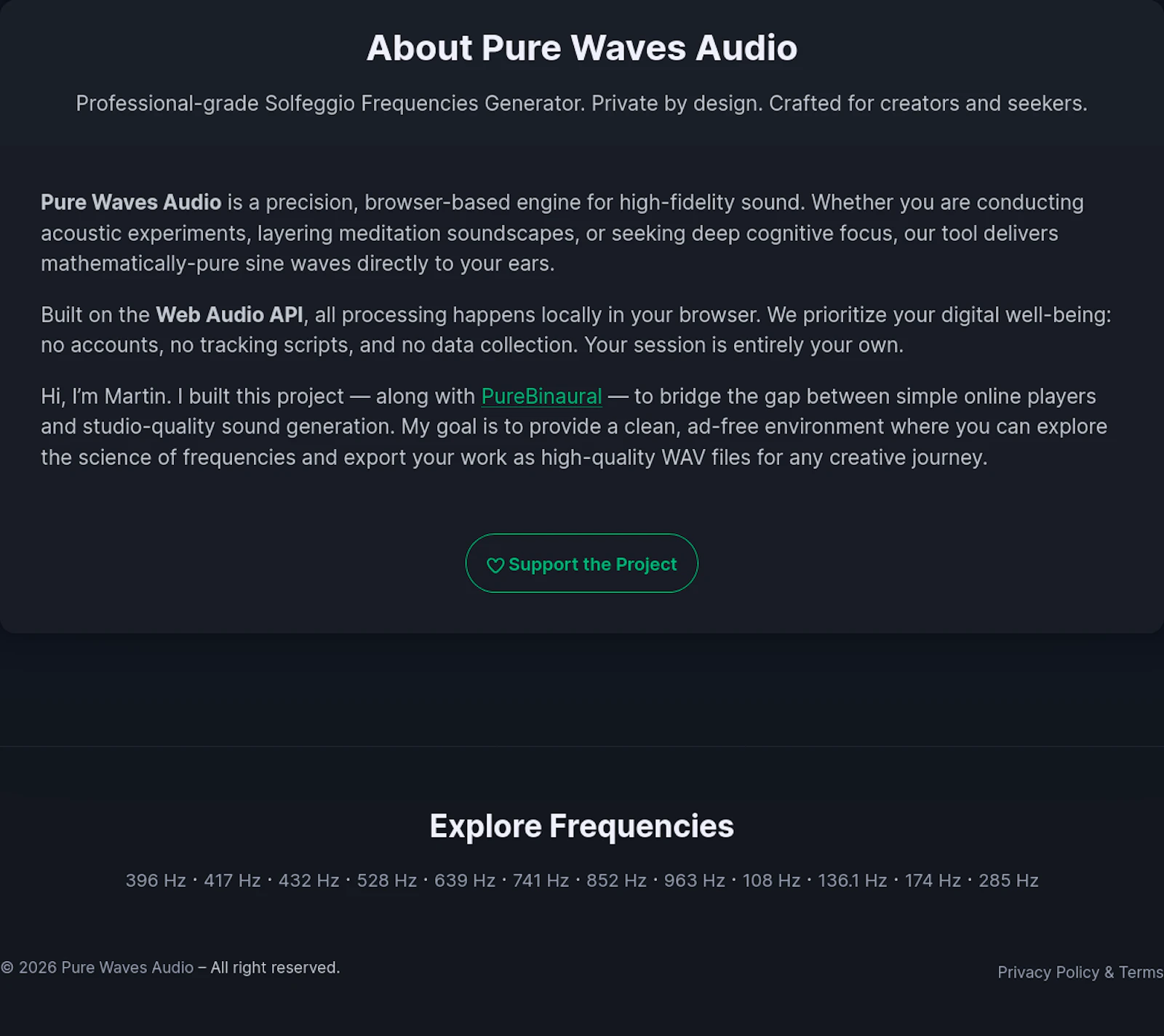 Pure Waves Audio screenshot 5