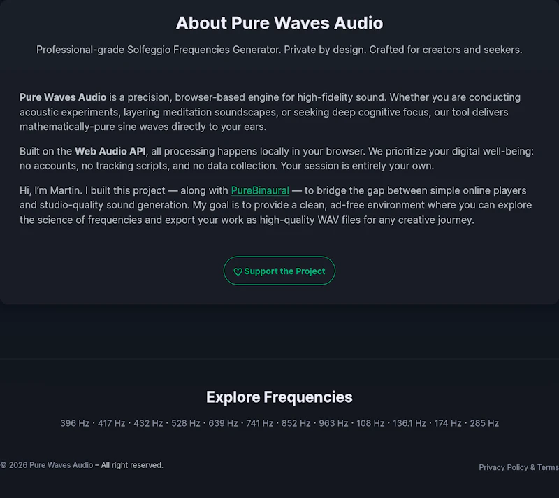 Pure Waves Audio screenshot 5
