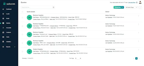 SolvCRM gallery image