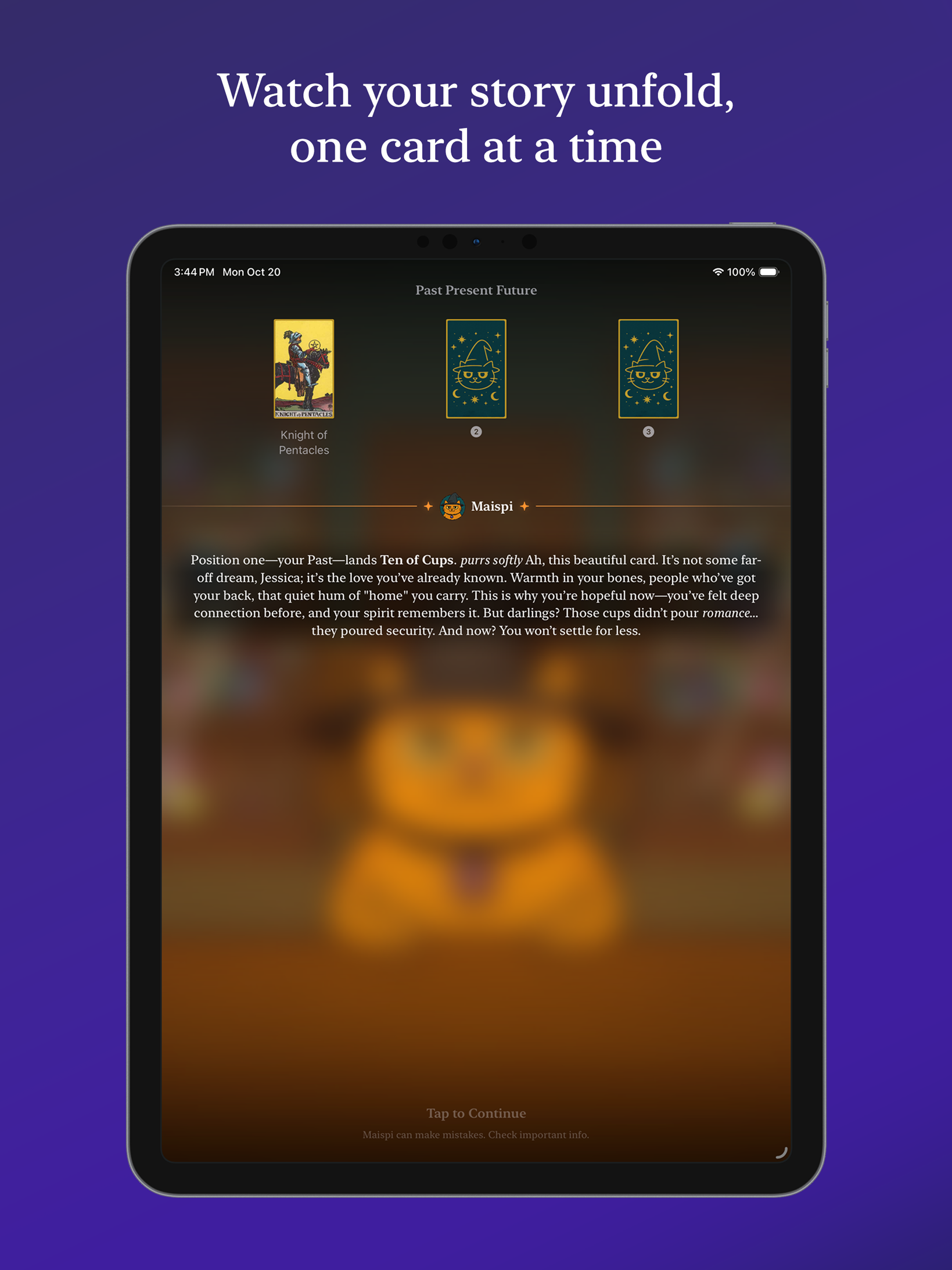 Maispi Tarot - Your Cat Oracle gallery image