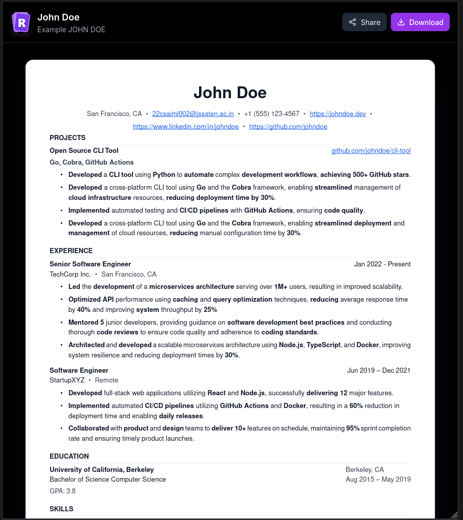 Resumy gallery image