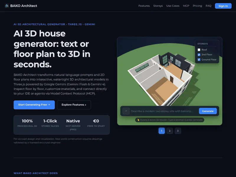 BAKO Architect screenshot 1