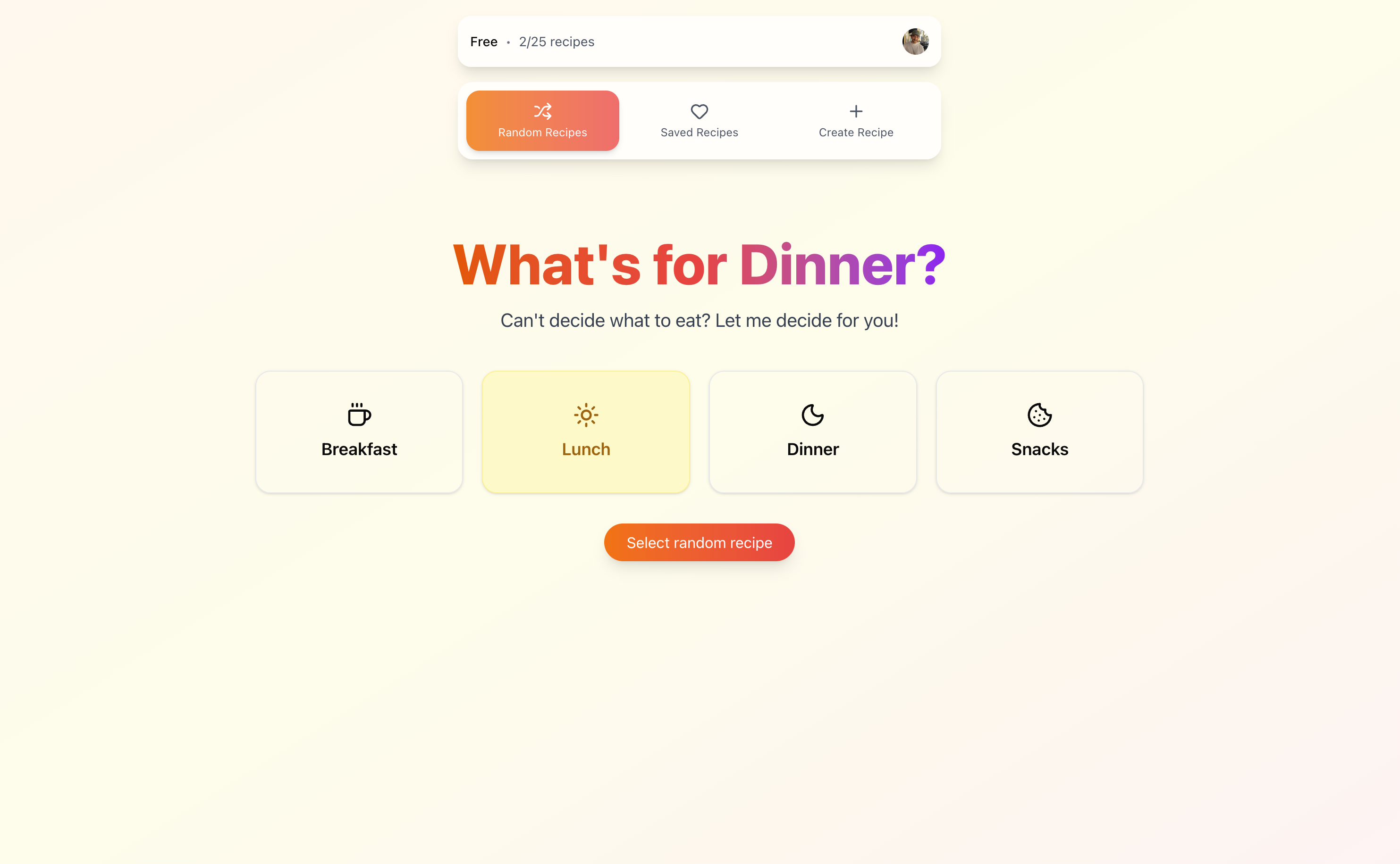 Média Qu'y a-t-il pour le dîner? - Libérez-vous du fardeau d'avoir à choisir quoi manger. 3