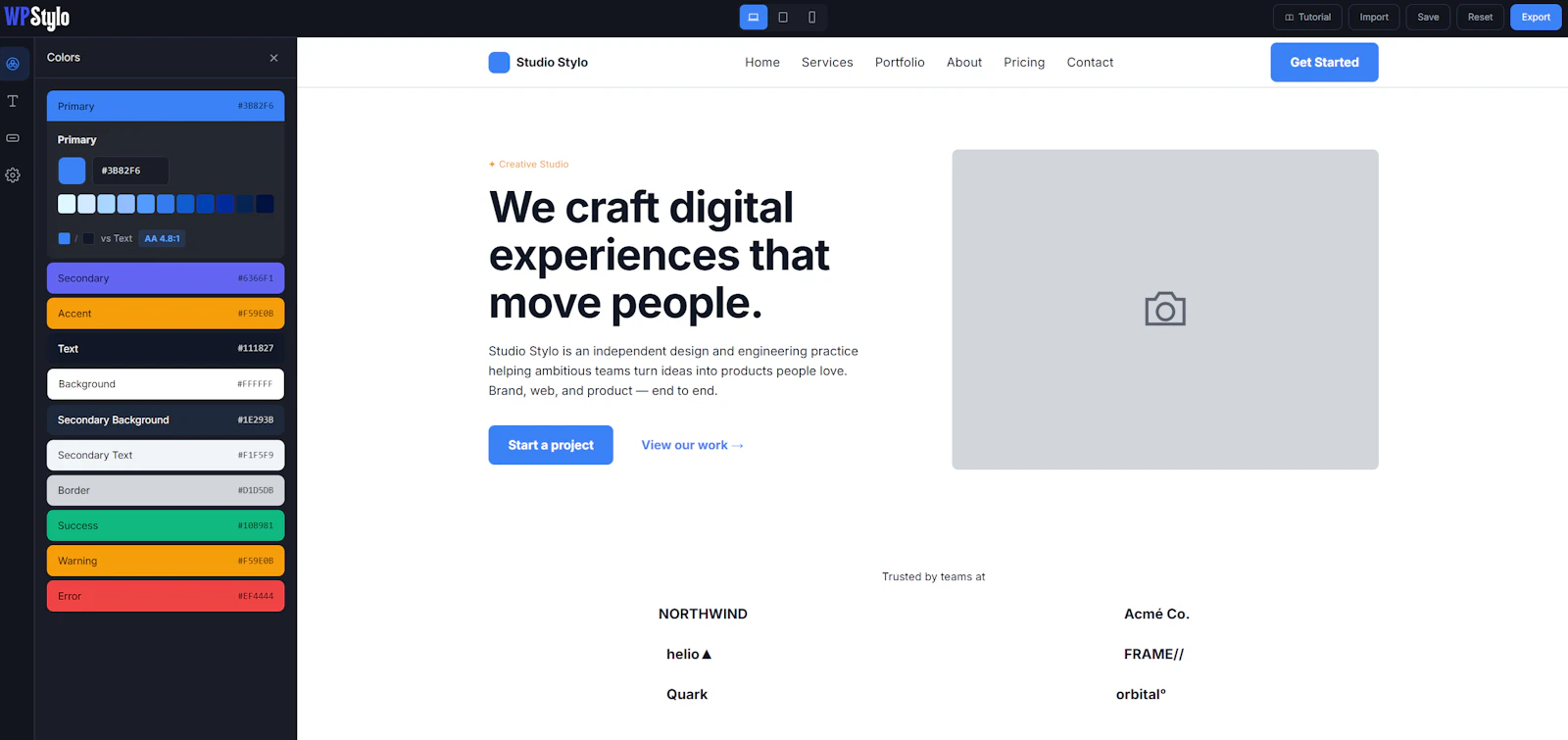 WPStylo screenshot 5
