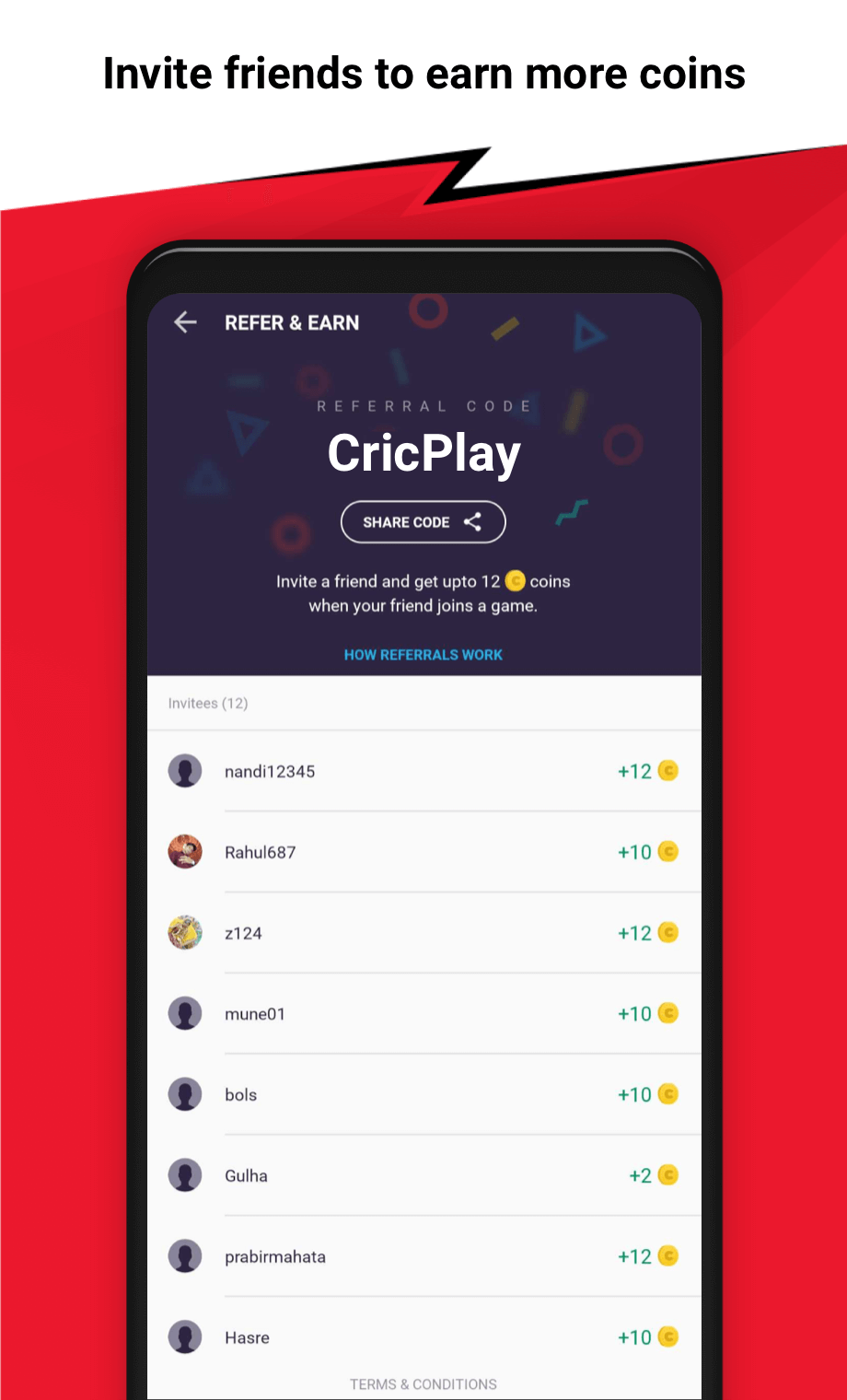 CricPlay PWA gallery image