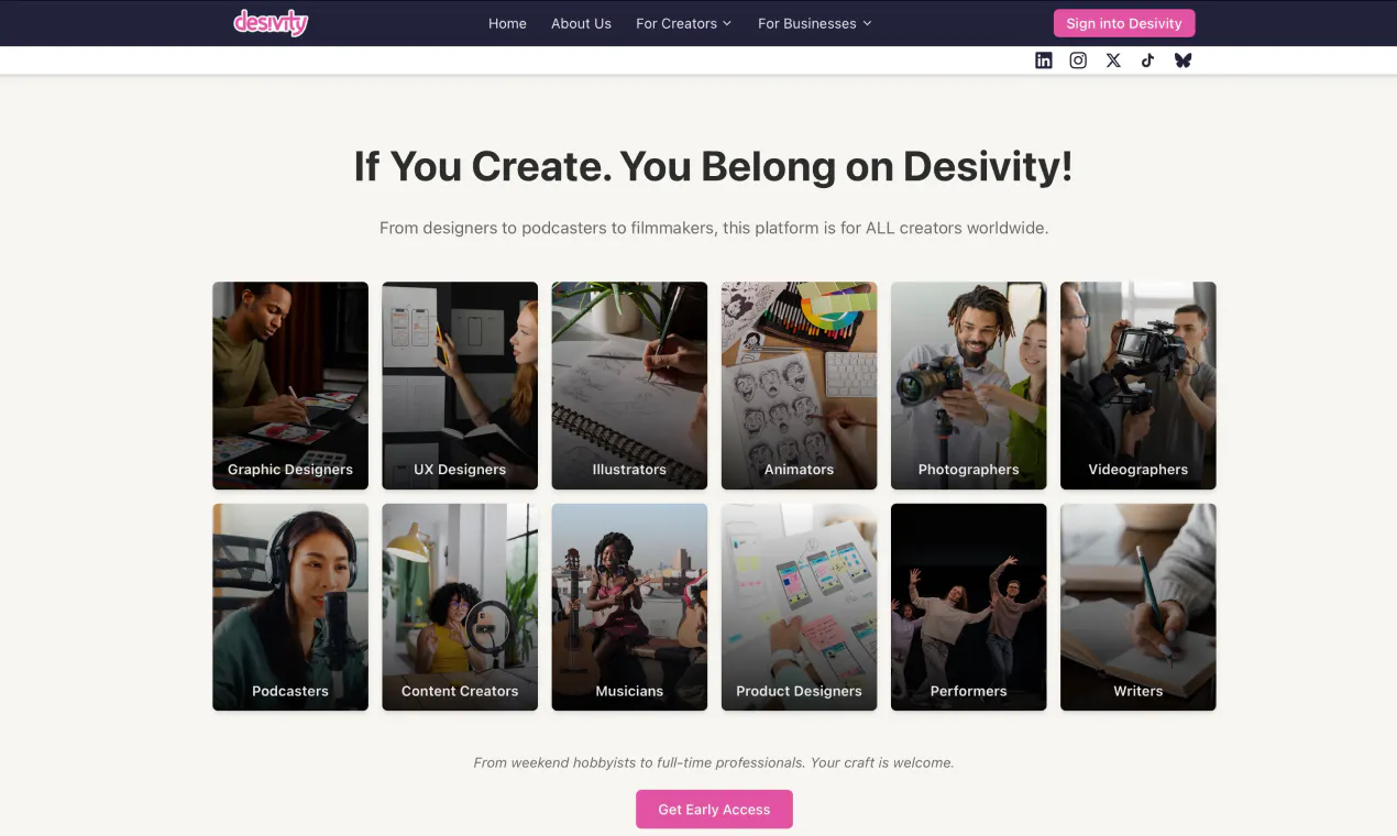 Desivity — The Creative Ecosystem gallery image