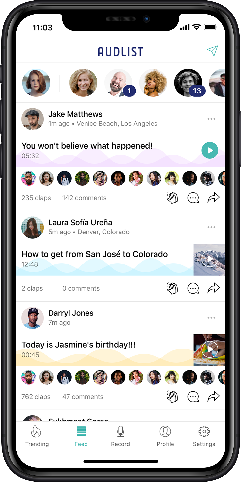 Audlist gallery image