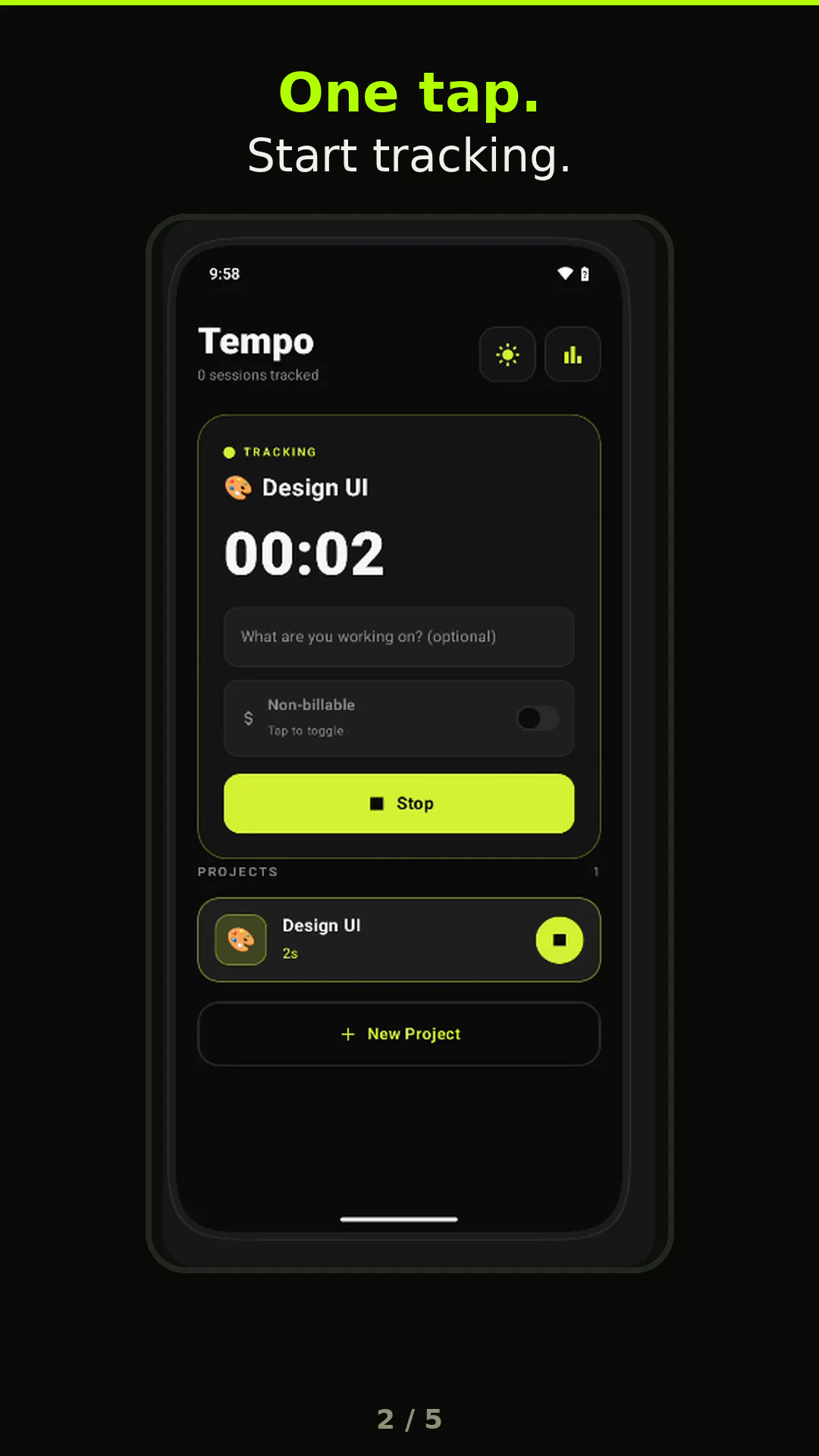 Tempo — Time Tracker  gallery image
