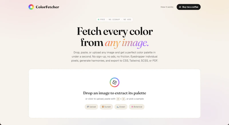 ColorFetcher screenshot 1