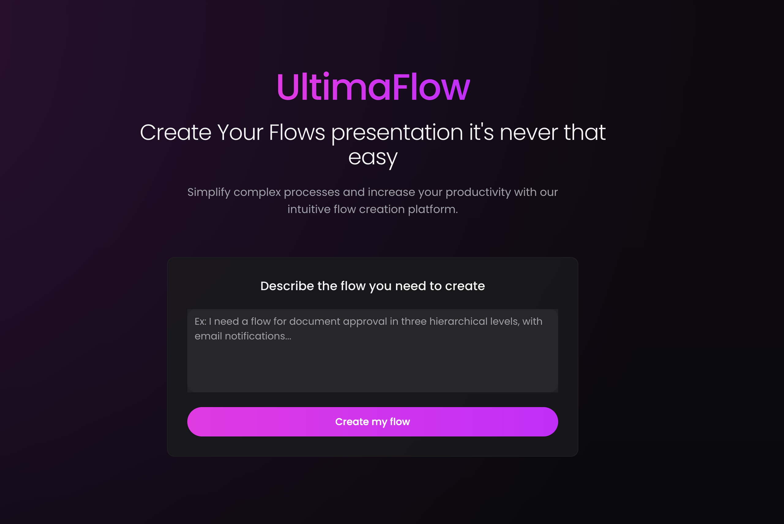 Media Ultimaflow - Tạo bản trình bày luồng của bạn không bao giờ dễ dàng 1