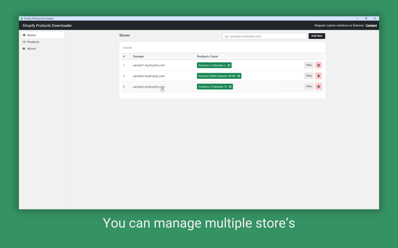 Shopify Products Downloader media 1