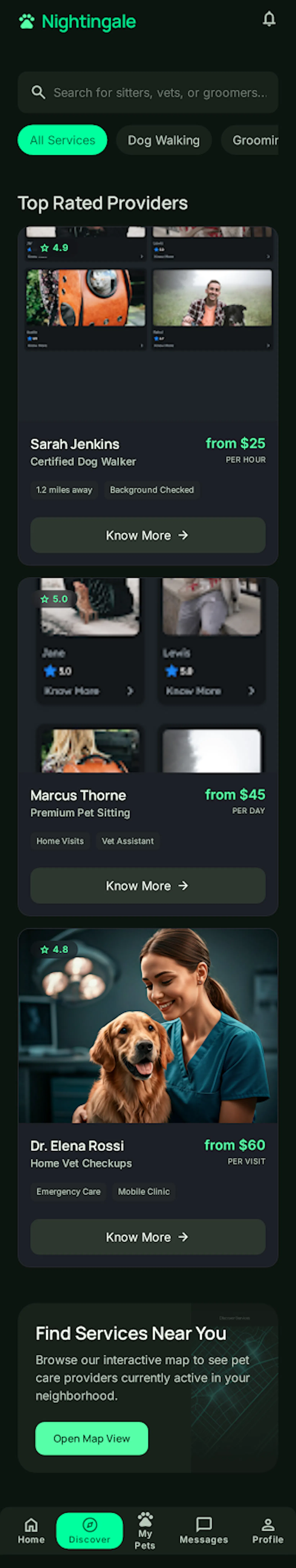 Nightingale App screenshot 3