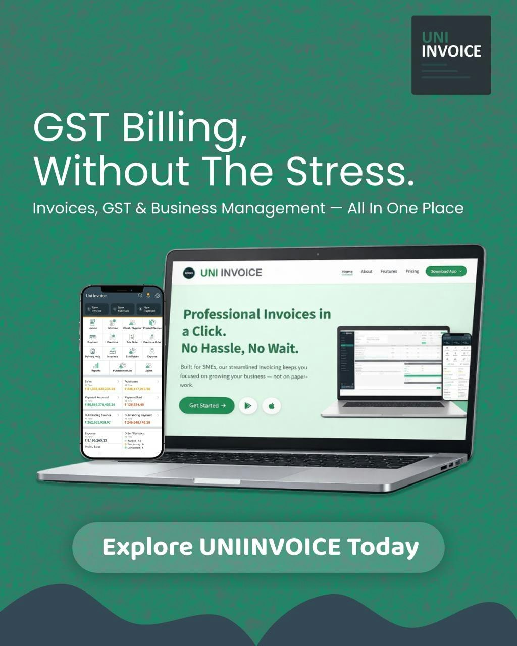 Uni Invoice gallery image