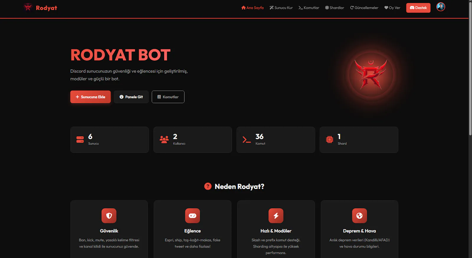 Rodyat Bot screenshot 1