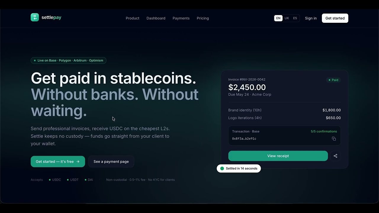 Settlepay gallery image