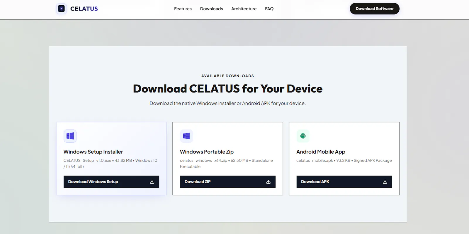 CELATUS screenshot 2