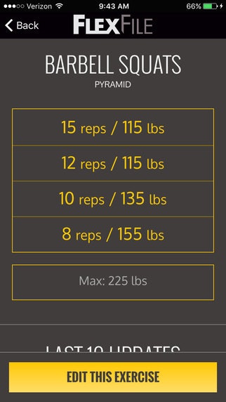FlexFile Digital Workout App gallery image