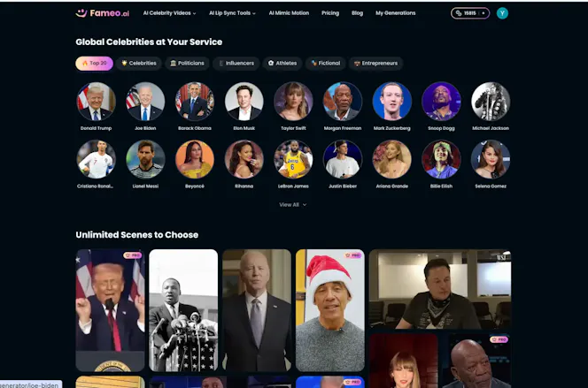 Fameo AI gallery image