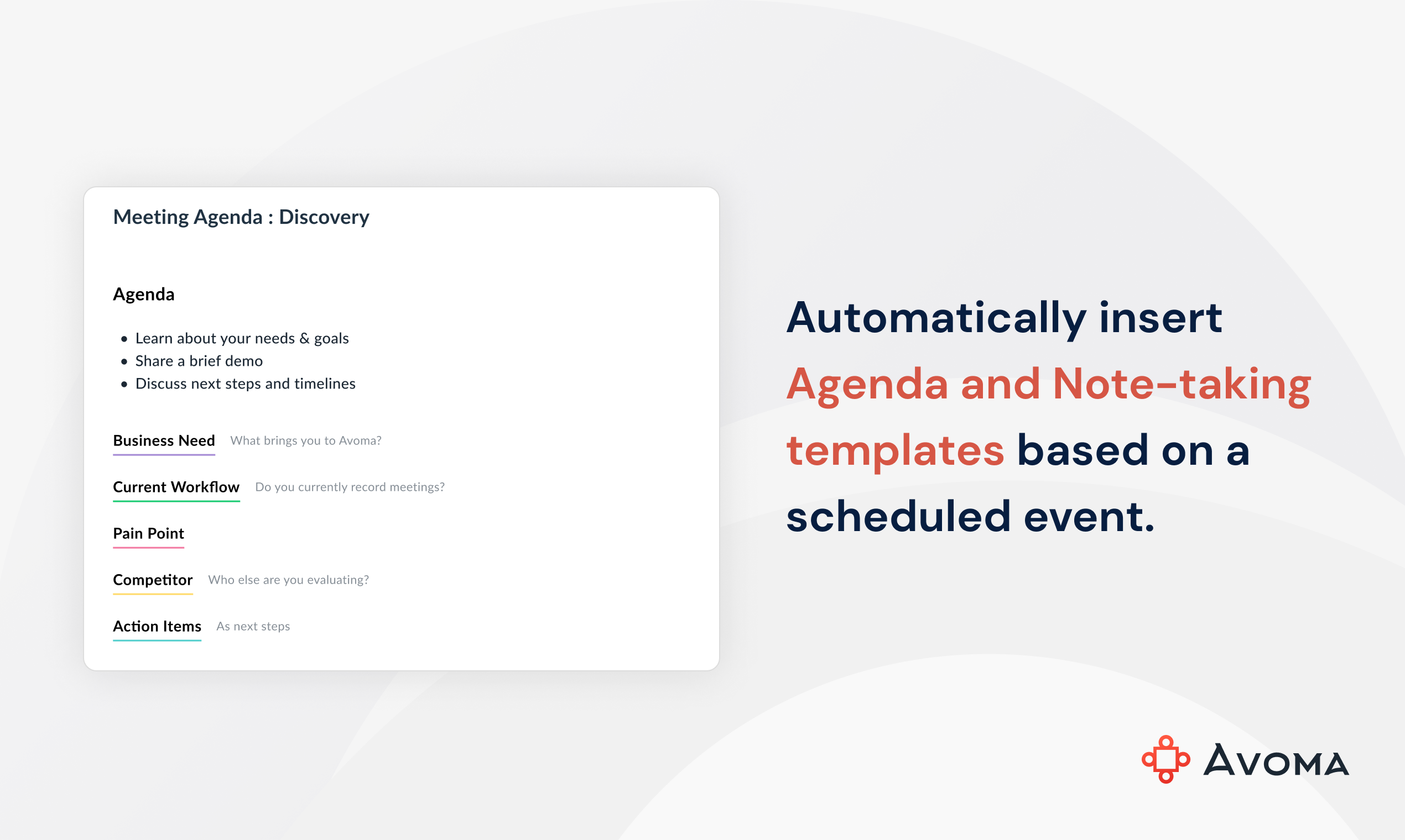 Avoma Scheduler media 4