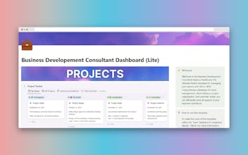 BizDev Consultant Dashboard (Lite) gallery image