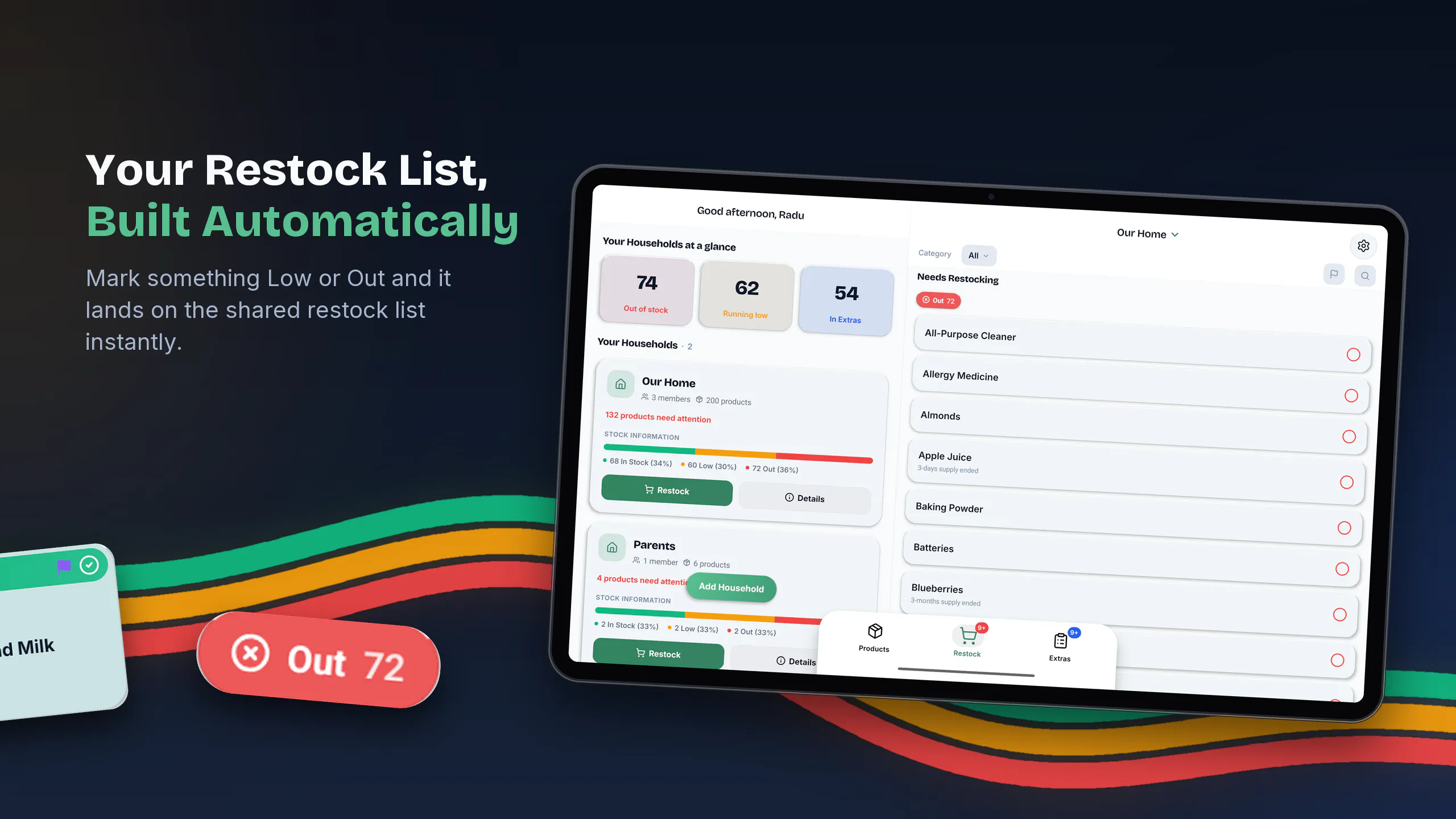 Stocked — Track what matters. gallery image