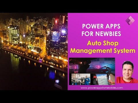 Power Apps Auto Garage Mechanic System gallery image