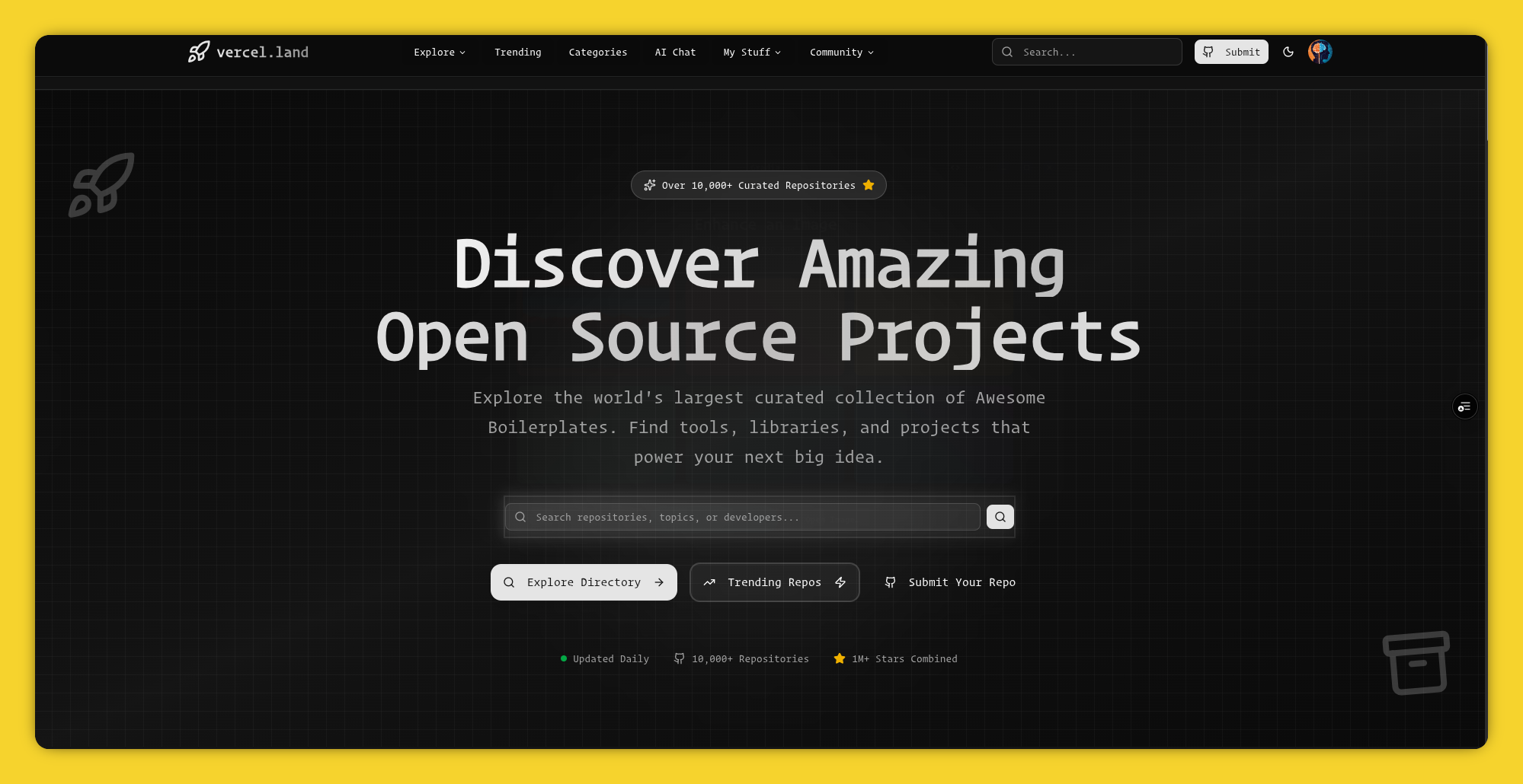 Vercel.land gallery image