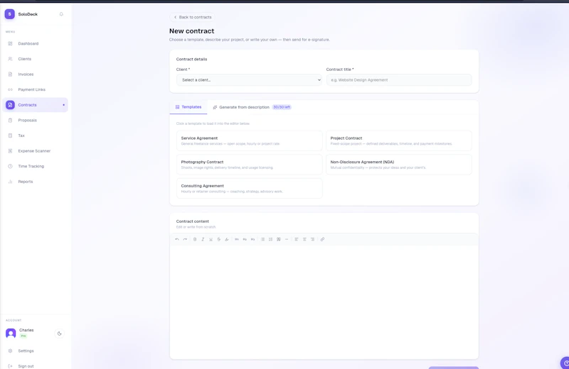 SoloDeck screenshot 2