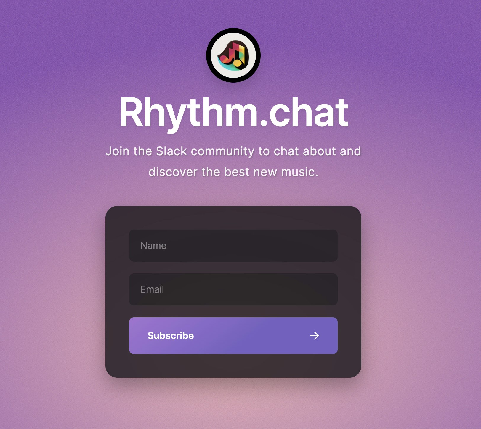 Rhythm.chat - सबसे अच्छे नए संगीत के बारे में चैट करें और खोजें मीडिया 1