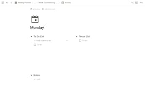 The RNDM Productivity Planner gallery image