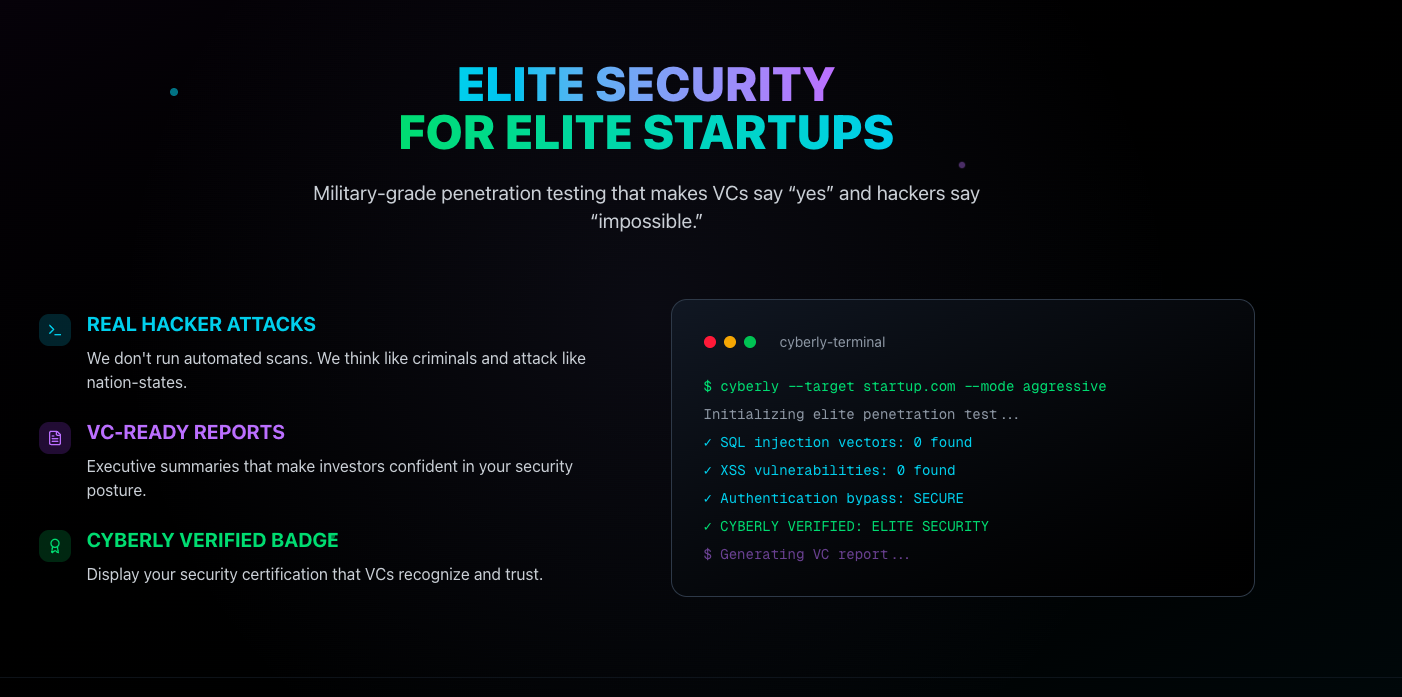 وسائط cyberly - الأمن السيبراني للشركات الناشئة 1
