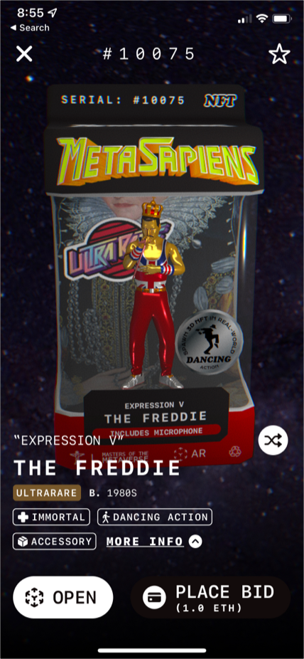 MetaSapiens NFT gallery image