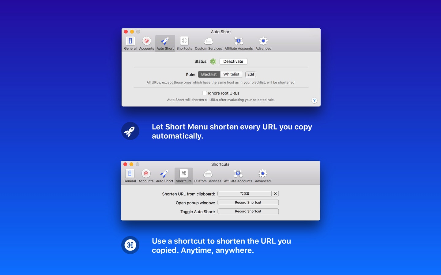 Short Menu gallery image