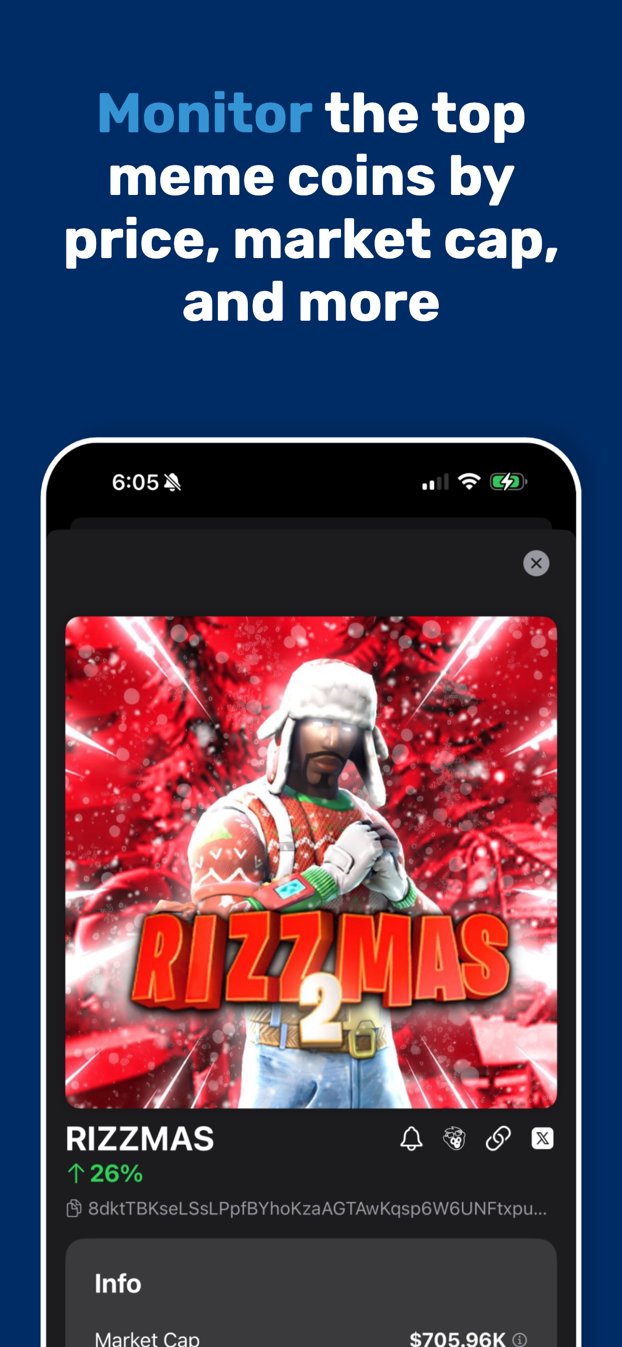 Memescreener - Screenshot 2 showing product features and functionality