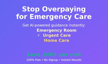 ER vs Urgent Care Decision Tool gallery image