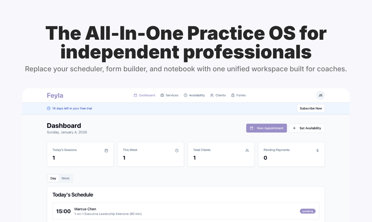 Feyla - Main product screenshot demonstrating key features and user interface