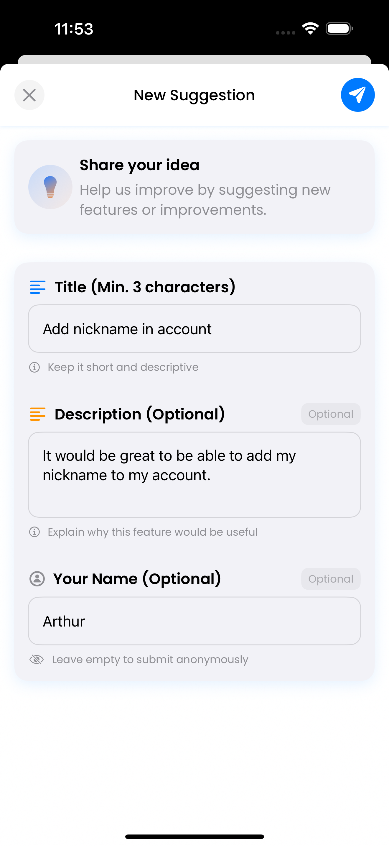 Votice: Feedback Manager gallery image