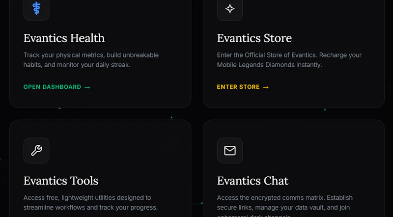 Evantics screenshot 2