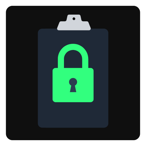 Encrypted Clipboard Manager - Product Hunt launch logo and brand identity