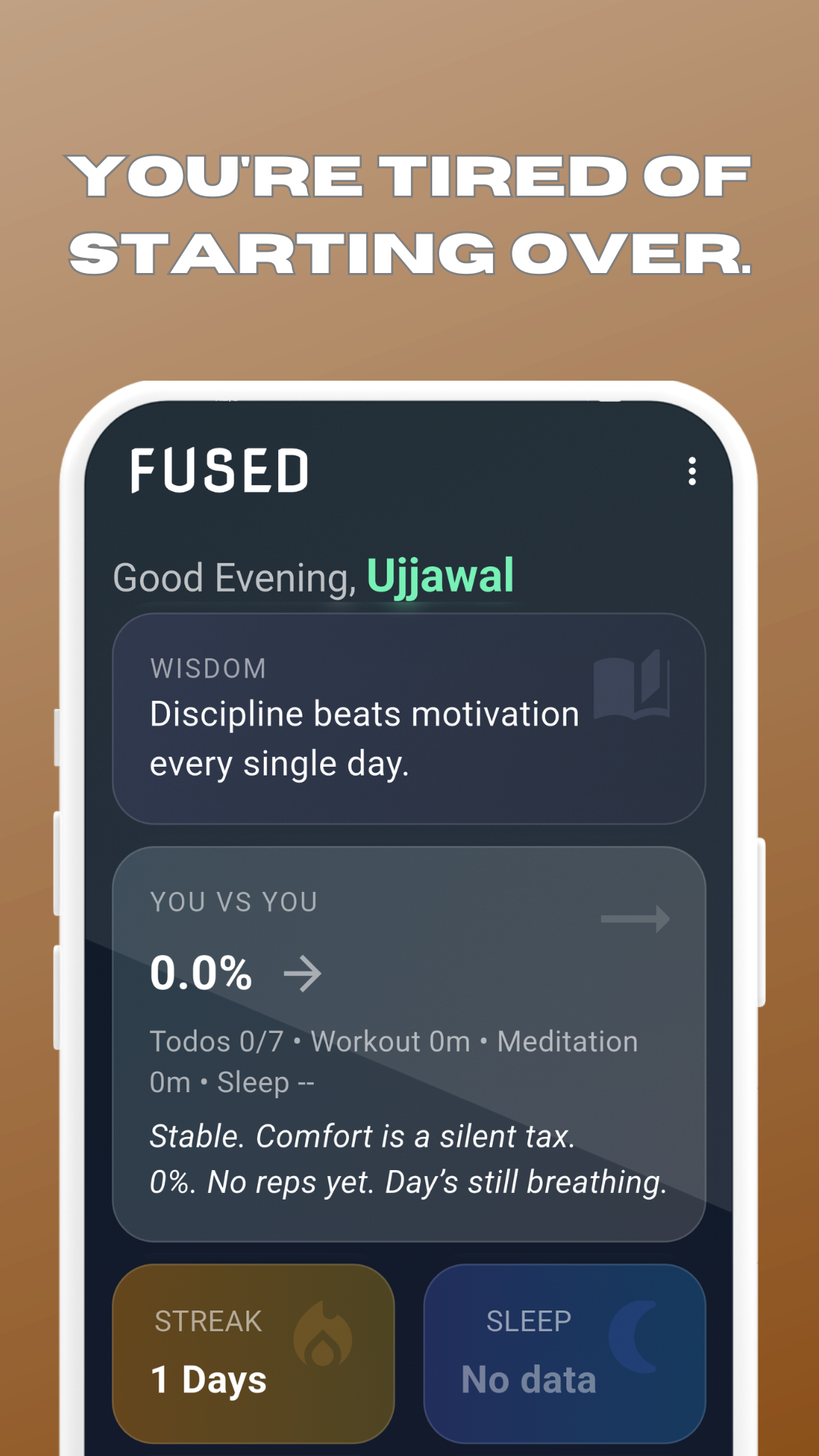 Fused - Main product screenshot demonstrating key features and user interface