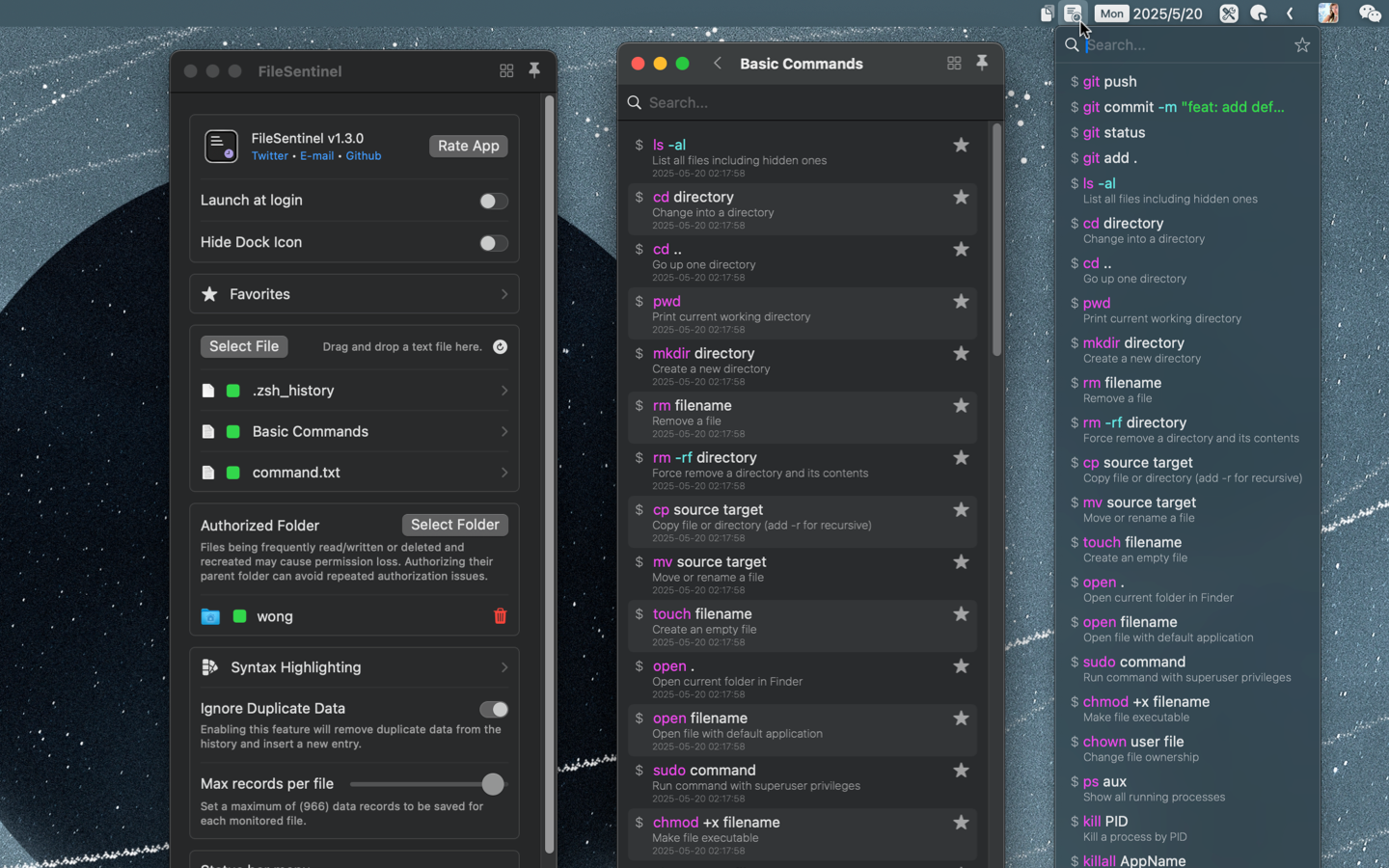 Bestand Sentinel - Shell History & File Monitoring Sync media 2