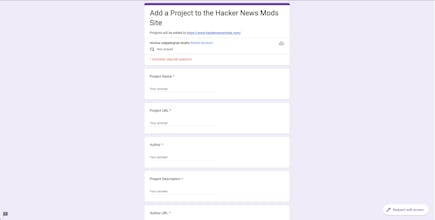 HackerNews Mods gallery image