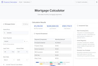Finance Calculator gallery image