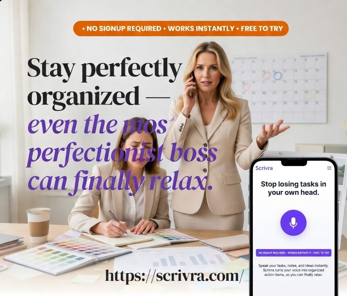 Scrivra – Voice to tasks instantly gallery image