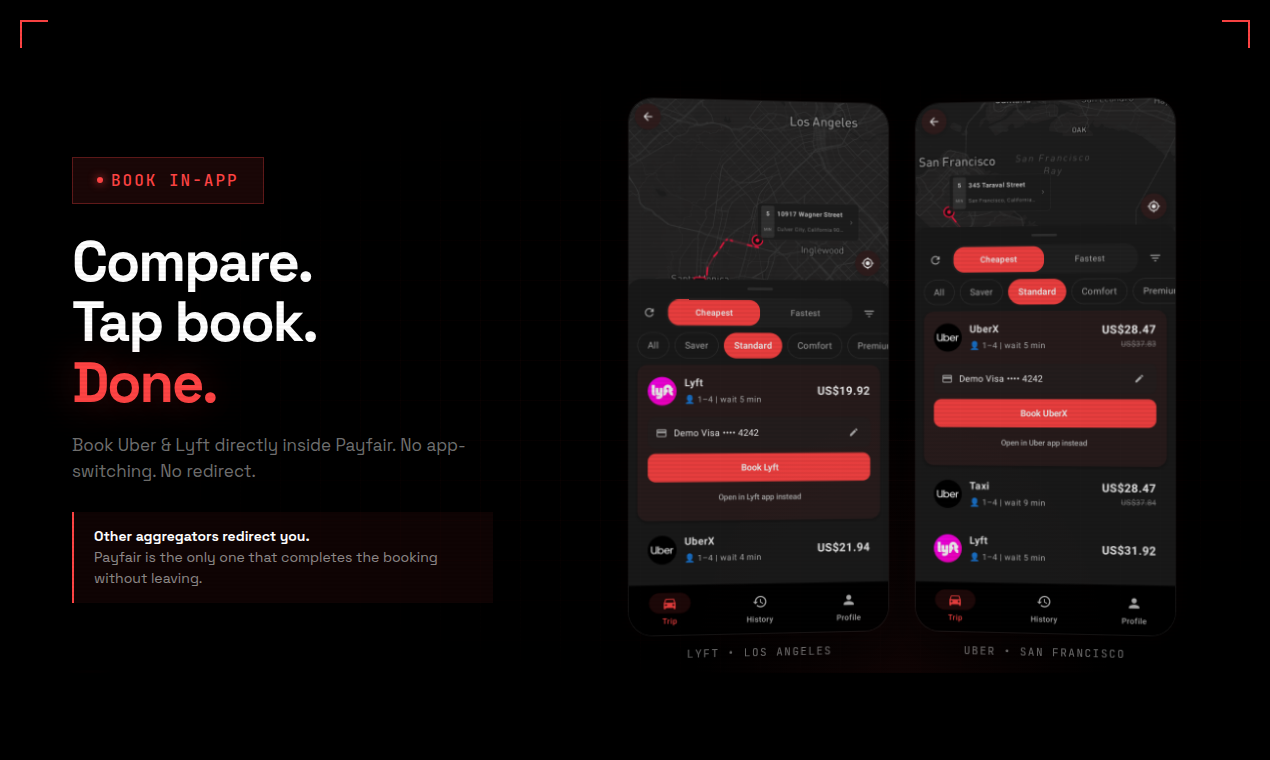 Payfair: Compare Ride Prices gallery image