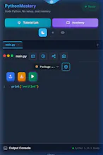 Pythonmastery.io gallery image