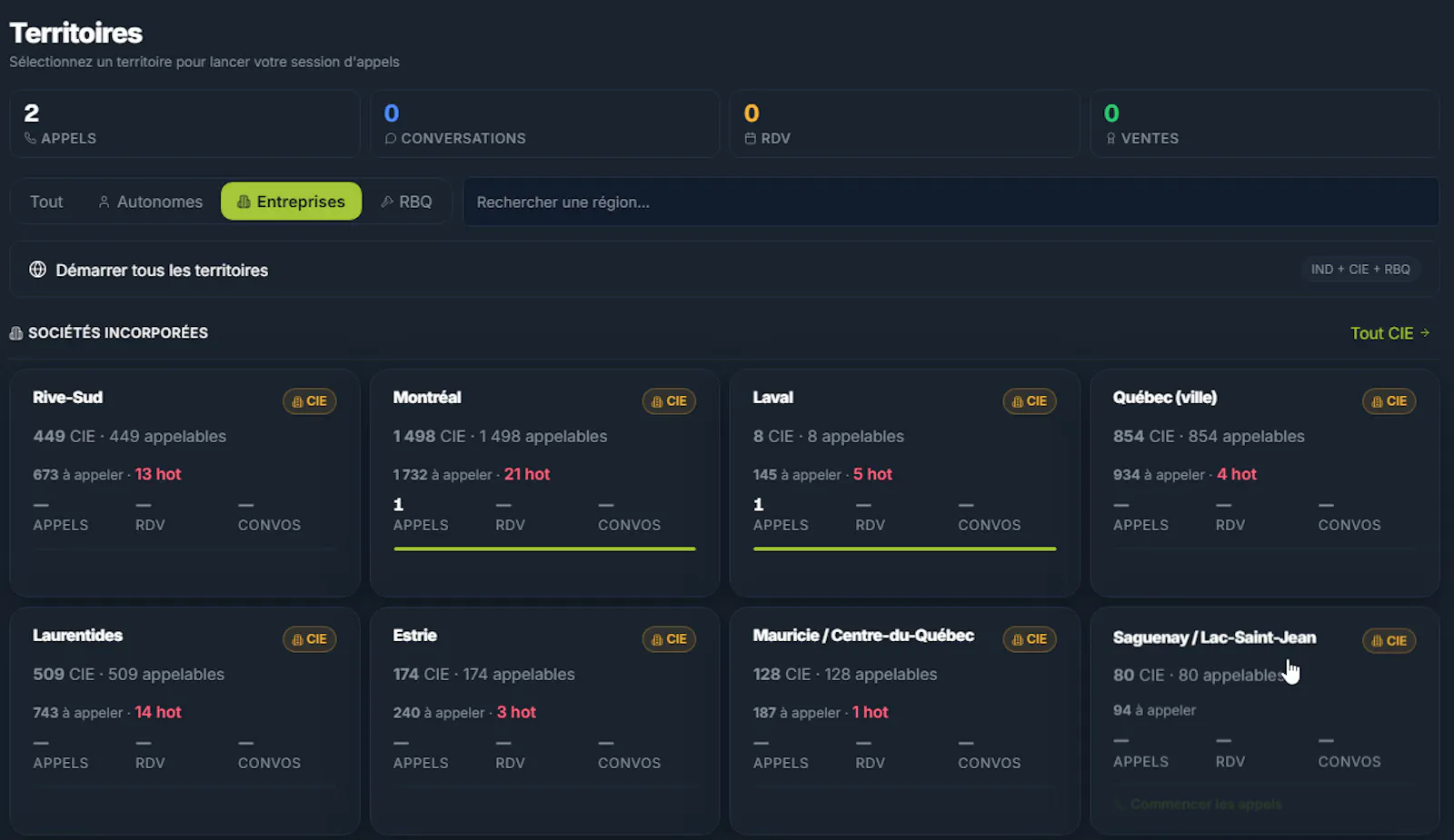 RadarCRM screenshot 3