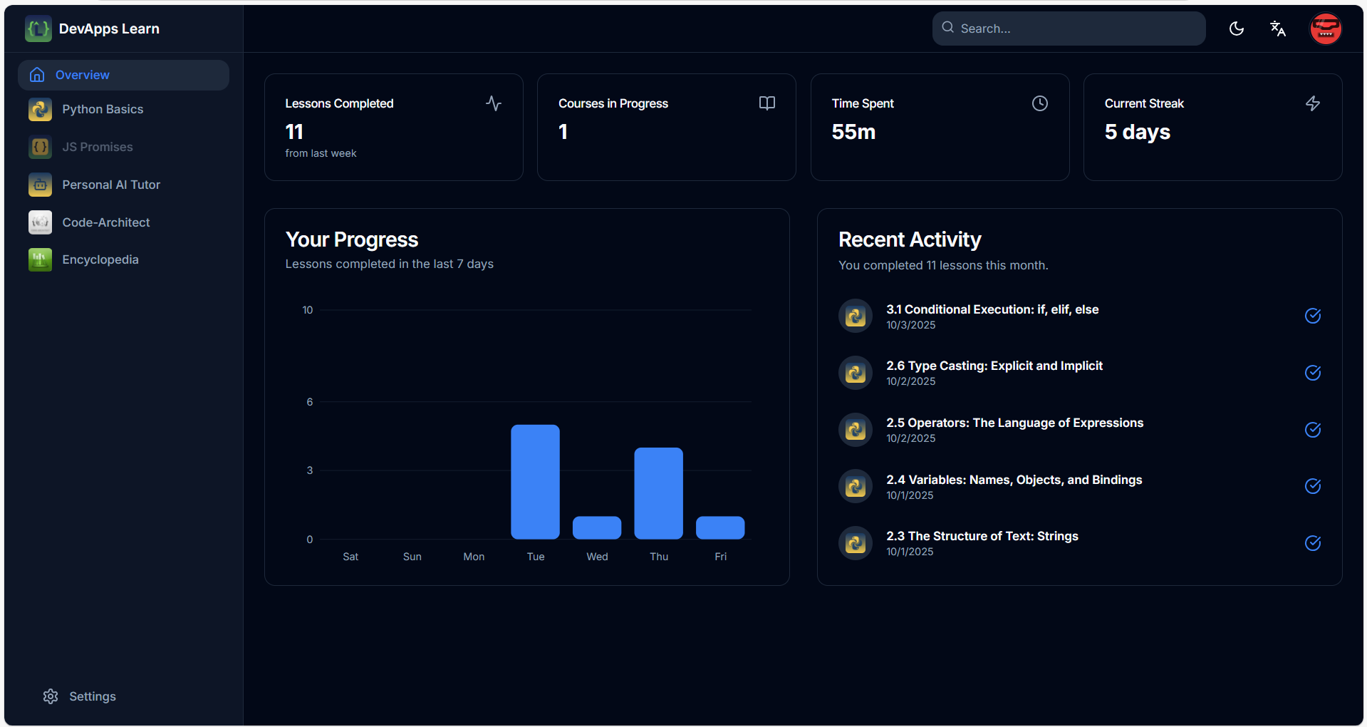 DevApps Learn screenshot 4
