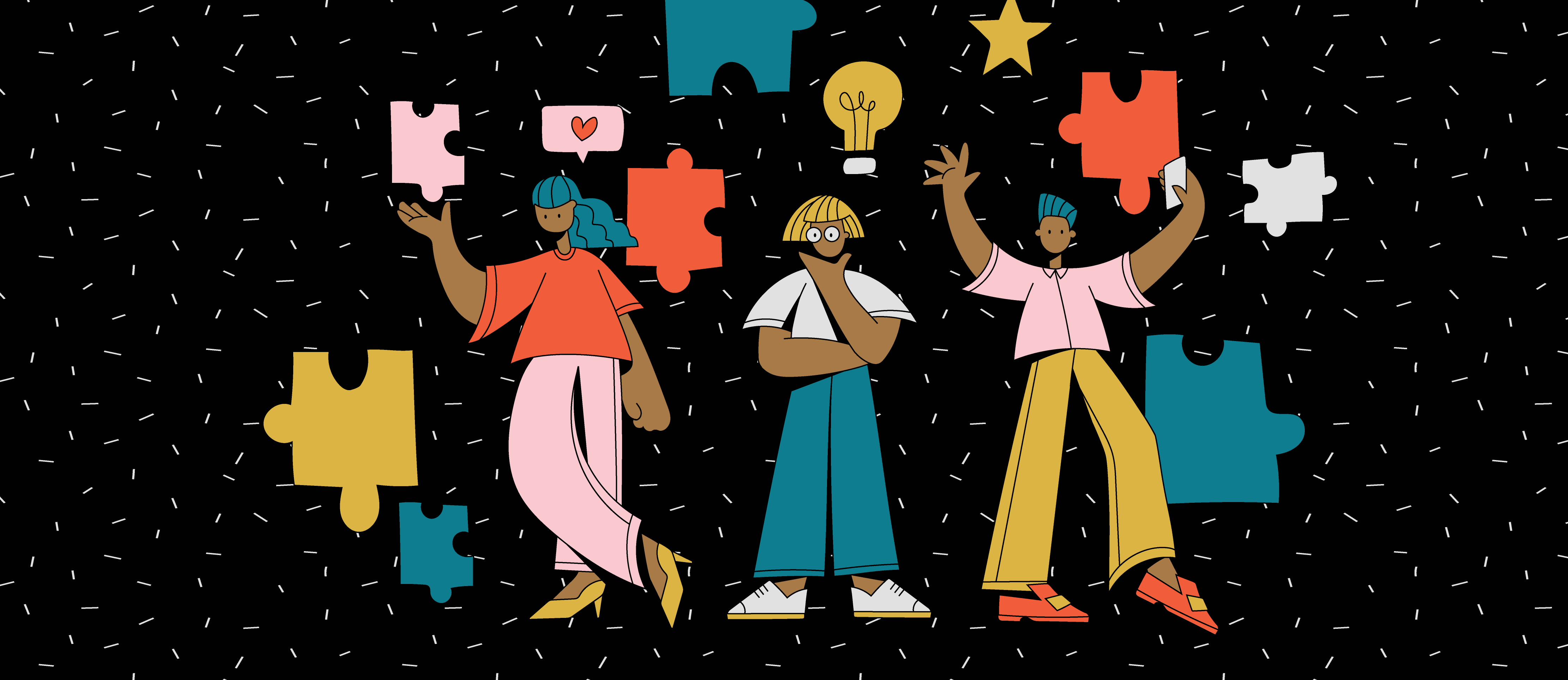 Vector people illustration pack gallery image